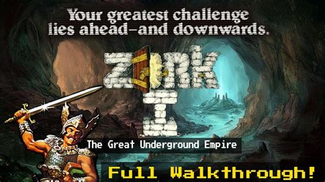 Zork: The Great Underground Empire - An Intriguing Text-Based Adventure Awaiting Your Exploration!